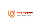 Colorfox Logo, a Branding & Logo Template by hellothere (Thumbnail 1 of 4)