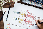 Muliana script, a Script Font by Zulkhairi Lettering (Thumbnail 9 of 16)