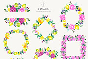 Garden Whispers Watercolor clipart, a Decorative Illustration by SashaKondr (Thumbnail 11 of 13)