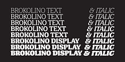 Brokolino Text, a Slab Serif Font by Aspro Type (Thumbnail 9 of 14)