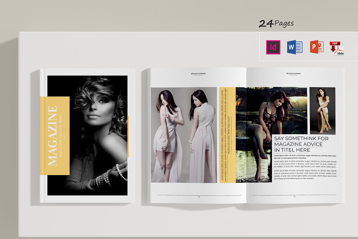 Fashion Lookbook, a Brochure Template by obidullah_01 (Photo 1 of 13)