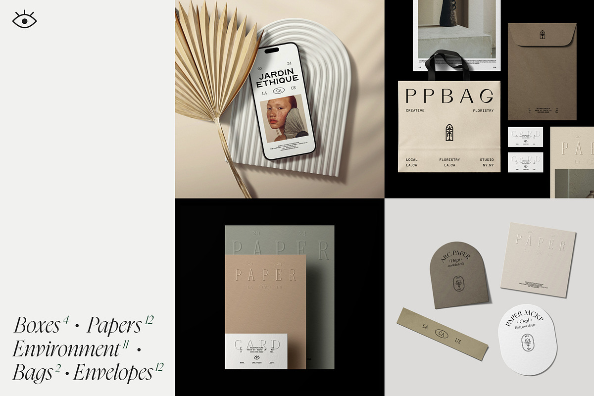 Ollie - Stationery Mockup Kit, a Product Mockup by Creatoom (Photo 1 of 14)