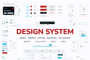 SaaS UI Kit for Financial Management, a Device Mockup by gvanabas