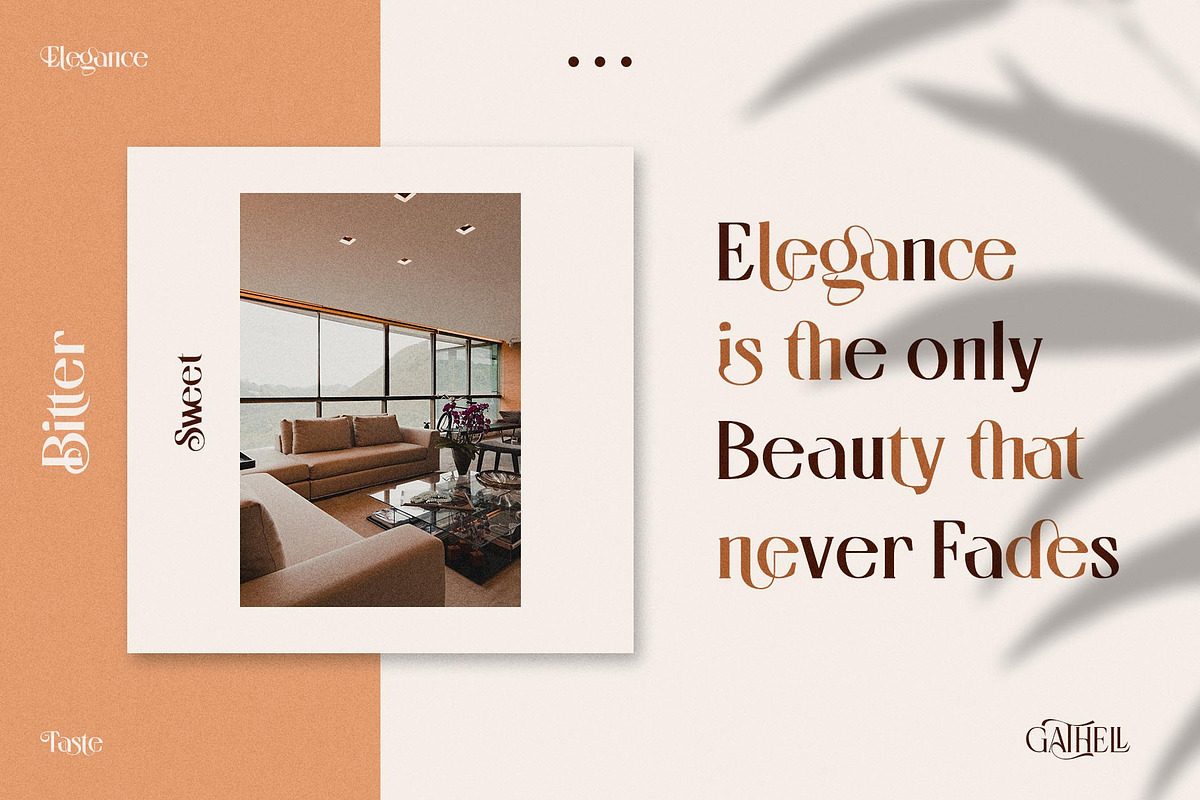 Gathell Typeface, a Serif Font by alit design (Photo 4 of 16)