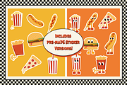 Fast Food Illustration Mascot Pack, a Food Illustration by saragoodies (Thumbnail 3 of 9)