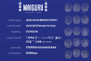 SS Maigury - Condensed Sans Font, a Sans Serif Font by Typocracy Studio (Thumbnail 12 of 12)