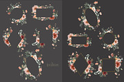 Terracotta Fall Floral Clipart, an Illustration by ReachDreams (Thumbnail 9 of 10)