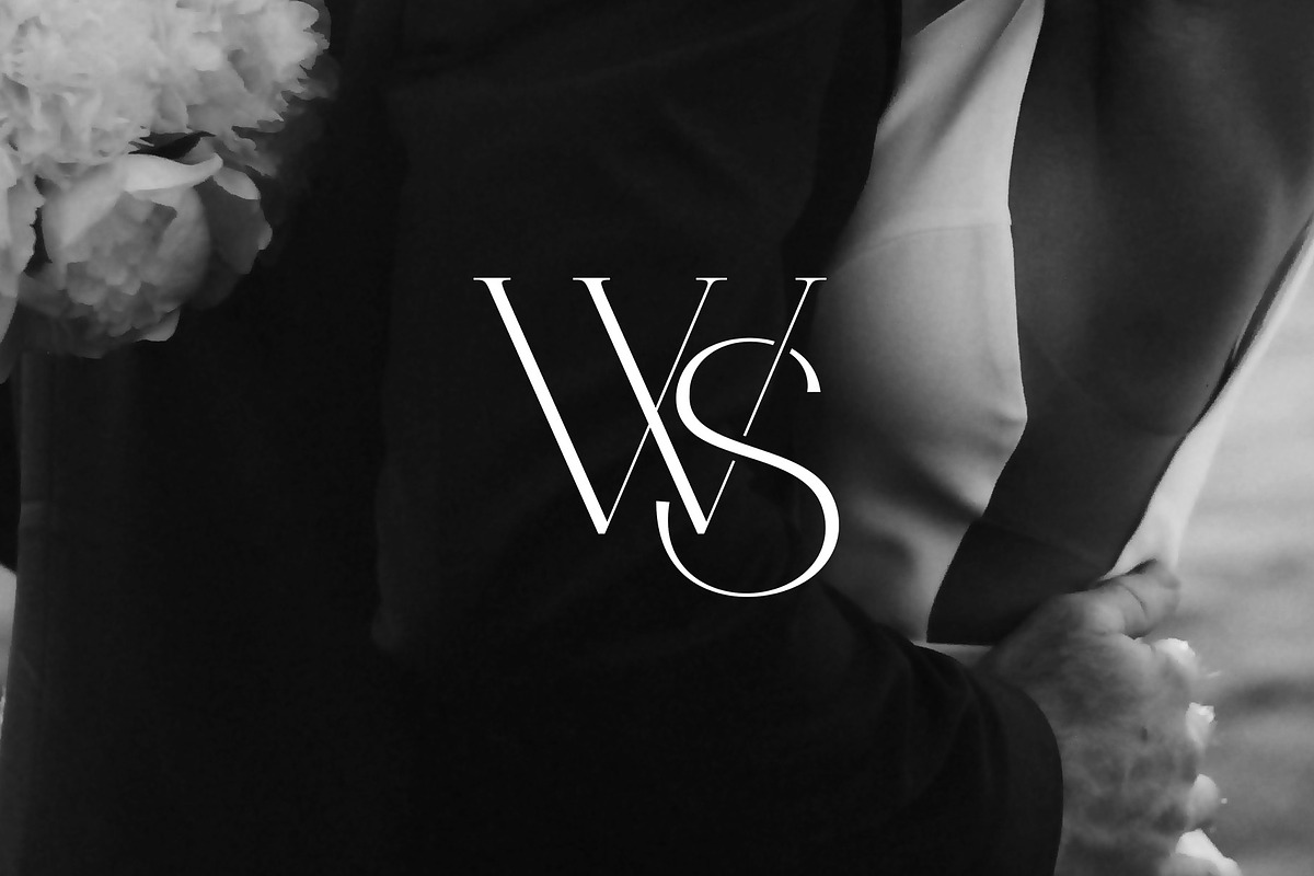WS monogram, a Branding & Logo Template by LINKED LETTERS STUDIO (Photo 2 of 2)