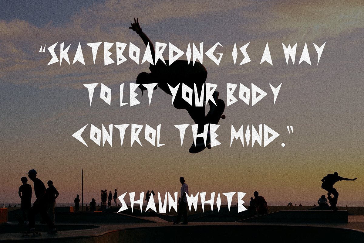 Boardslide - Energetic Typeface, a Sans Serif Font by HipFonts (Photo 6 of 6)