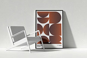 Poster Frame Mock-up, an Advertising Mockup by zippypixelstudio (Thumbnail 2 of 16)
