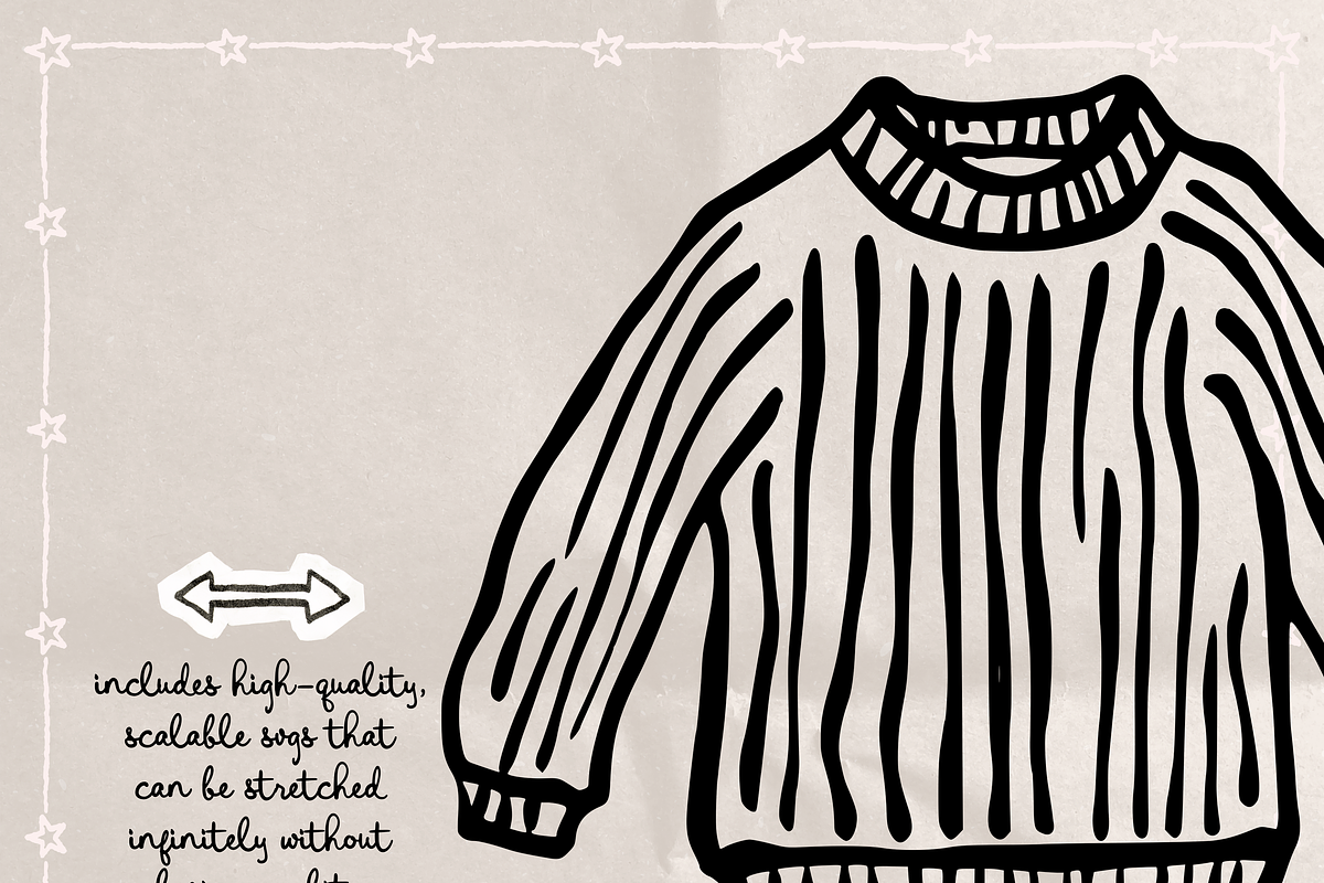 Coastal Grandmother Clipart Set, an Object Illustration by The October Creative (Photo 3 of 6)