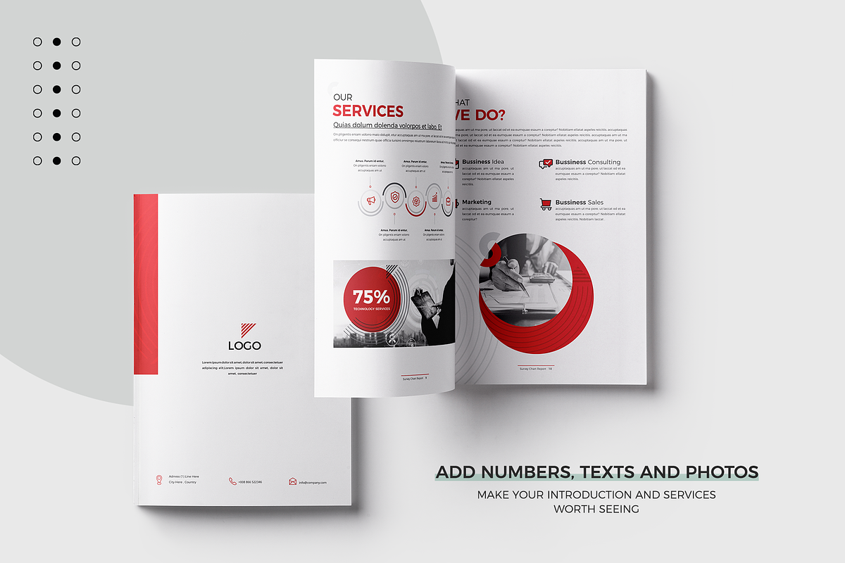 Company Profile | Canva | Ai | ID, a Brochure Template by Template Zone (Photo 4 of 8)