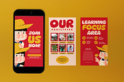 Education Instagram Set, a Social Media Template by graphicook (Thumbnail 3 of 3)