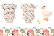 Watercolor Farm Collection, an Animal Illustration by MayaNavits (Thumbnail 5 of 6)