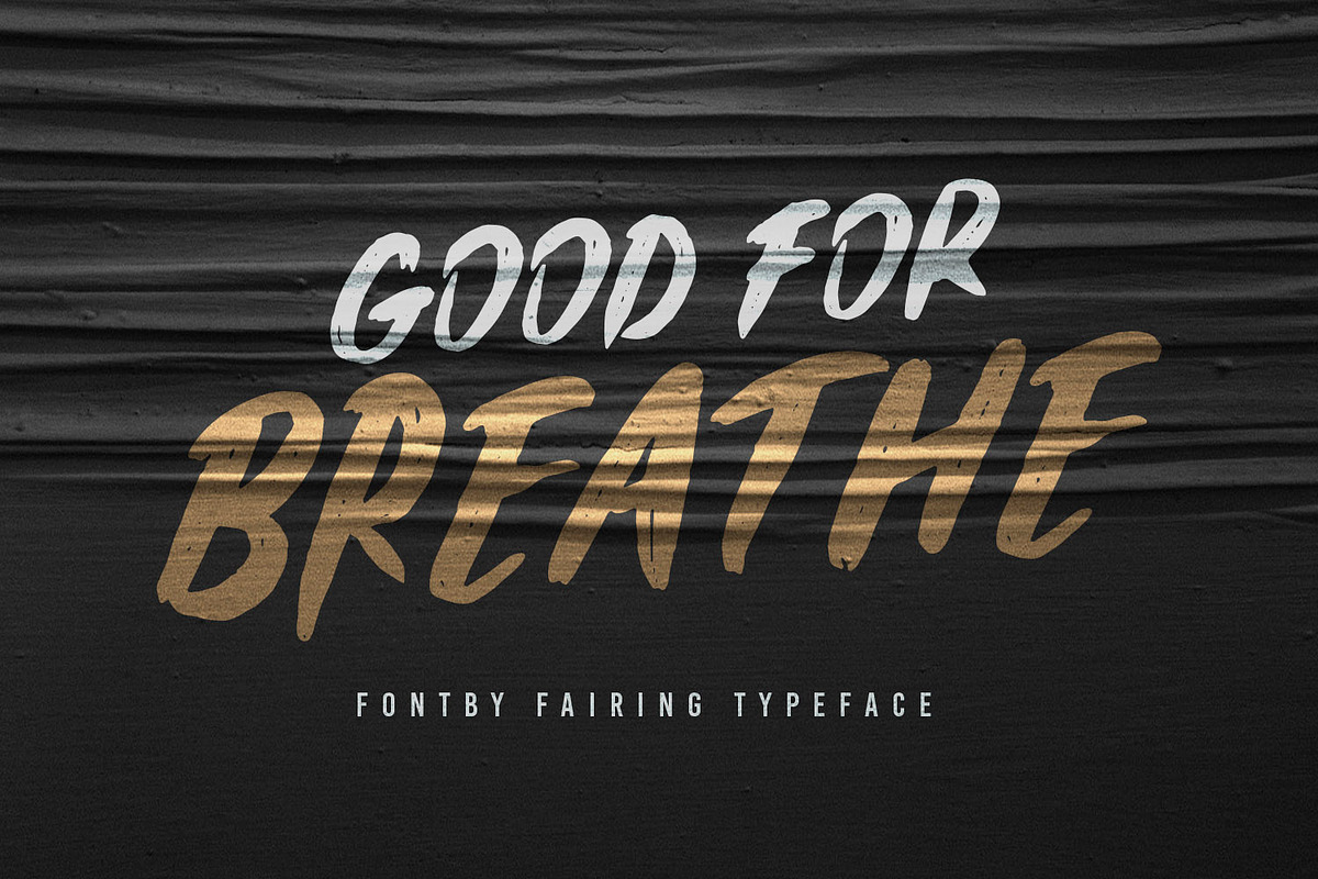 Fairing Brush Fonts 30% OFF preview 5