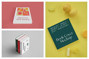 Various Book Mockups Vol.02