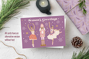 Sugarplum Christmas Clipart, an Illustration by The Audacious Brush (Thumbnail 8 of 10)