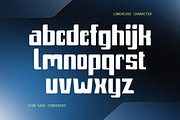 Vion - Modern Condensed Extrude Logo, a Sans Serif Font by Illushvara Design (Thumbnail 6 of 11)