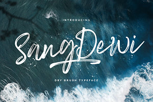 Sang Dewi - Handbrush Script Font