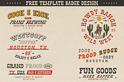 Westsoul Vintage Slab Serif, a Slab Serif Font by Oldden Works (Thumbnail 3 of 5)