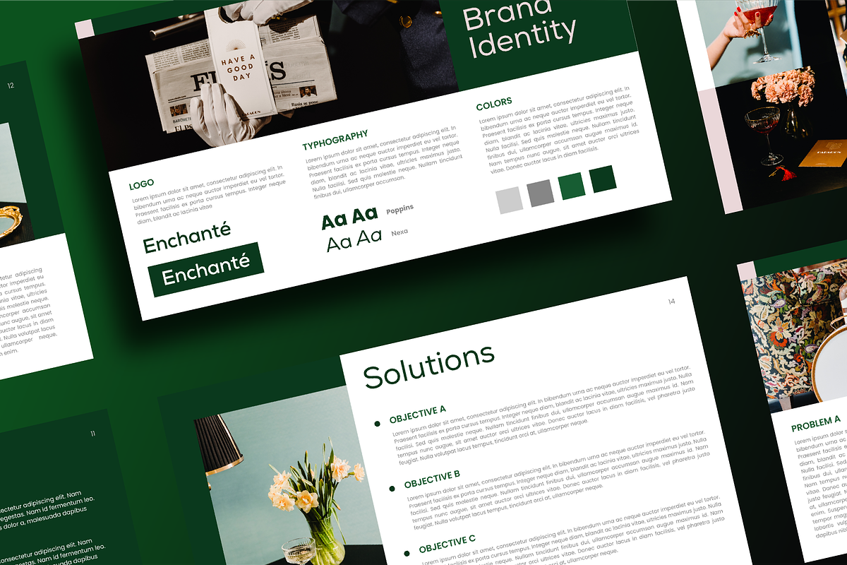 Enchante - Business Proposal, a Presentation Template by ArbaStudio (Photo 2 of 5)