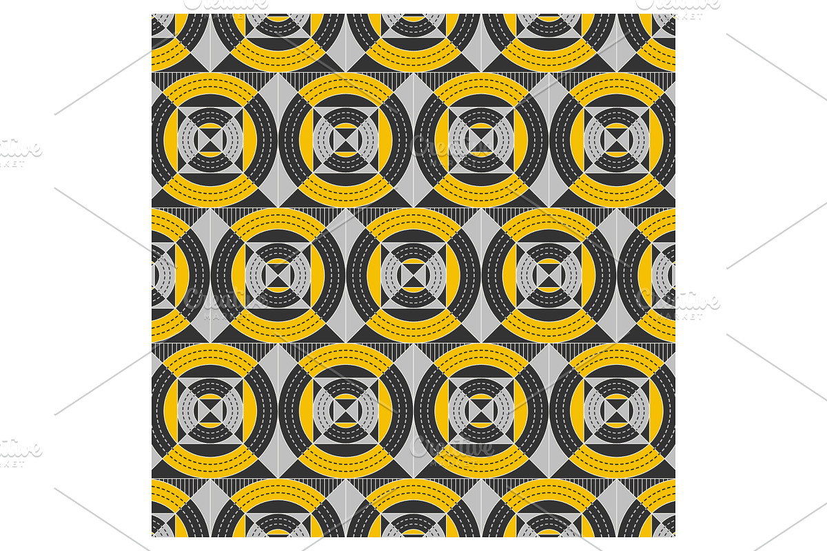 Geometric Seamless Patterns, a Pattern Graphic by Creative Backgrounds (Photo 2 of 8)