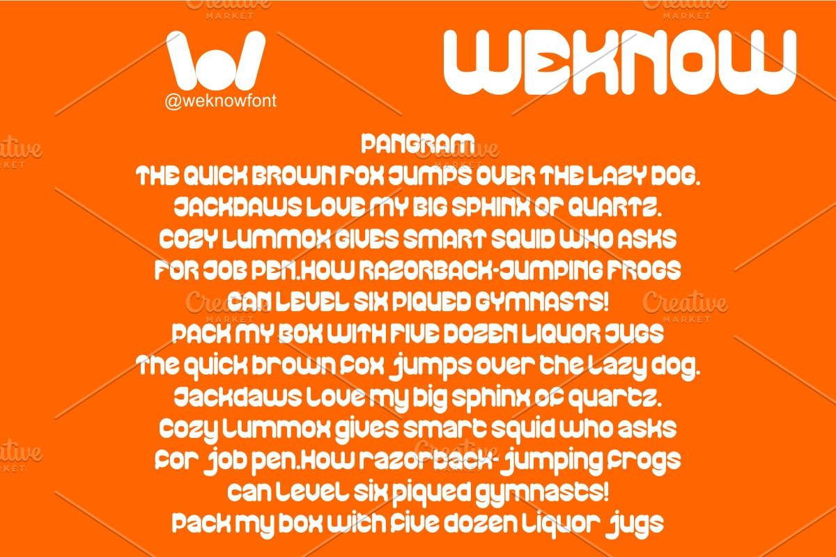 Playful Gravity font, a Sans Serif Font by weknow (Photo 6 of 8)
