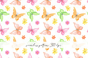 Watercolor Delicate Floral Kit, an Object Graphic by Naty Art (Thumbnail 13 of 18)