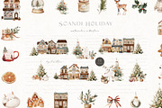 Scandinavian Christmas Holiday, a Seasonal Illustration by heyiamalice (Thumbnail 3 of 15)