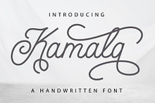 Kamala - Script Font