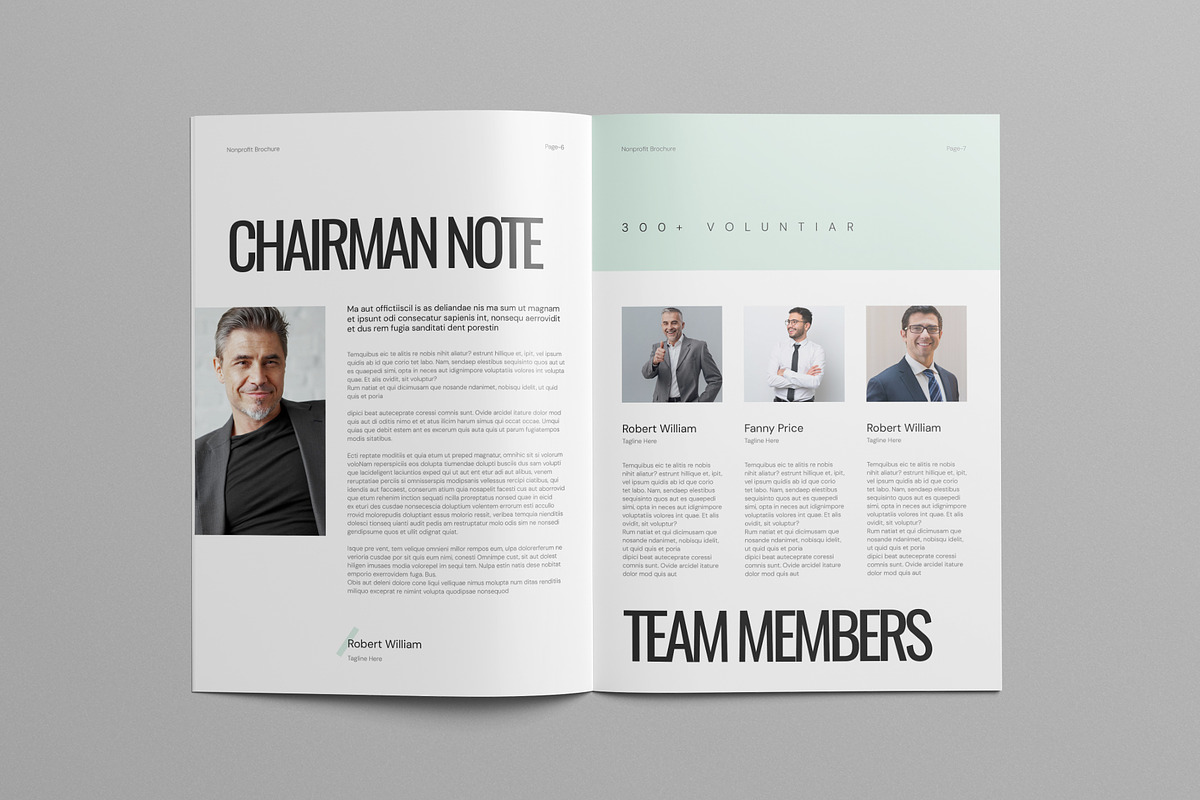 Nonprofit Charity Brochure | Canva, a Brochure Template by Pixelpick (Photo 5 of 9)