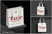 Tote Bag Mockup, a Packaging Mockup by Unerispace (Thumbnail 1 of 5)