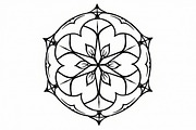 Adult Mandala Coloring Book, an Illustration by Amazin_art (Thumbnail 4 of 11)