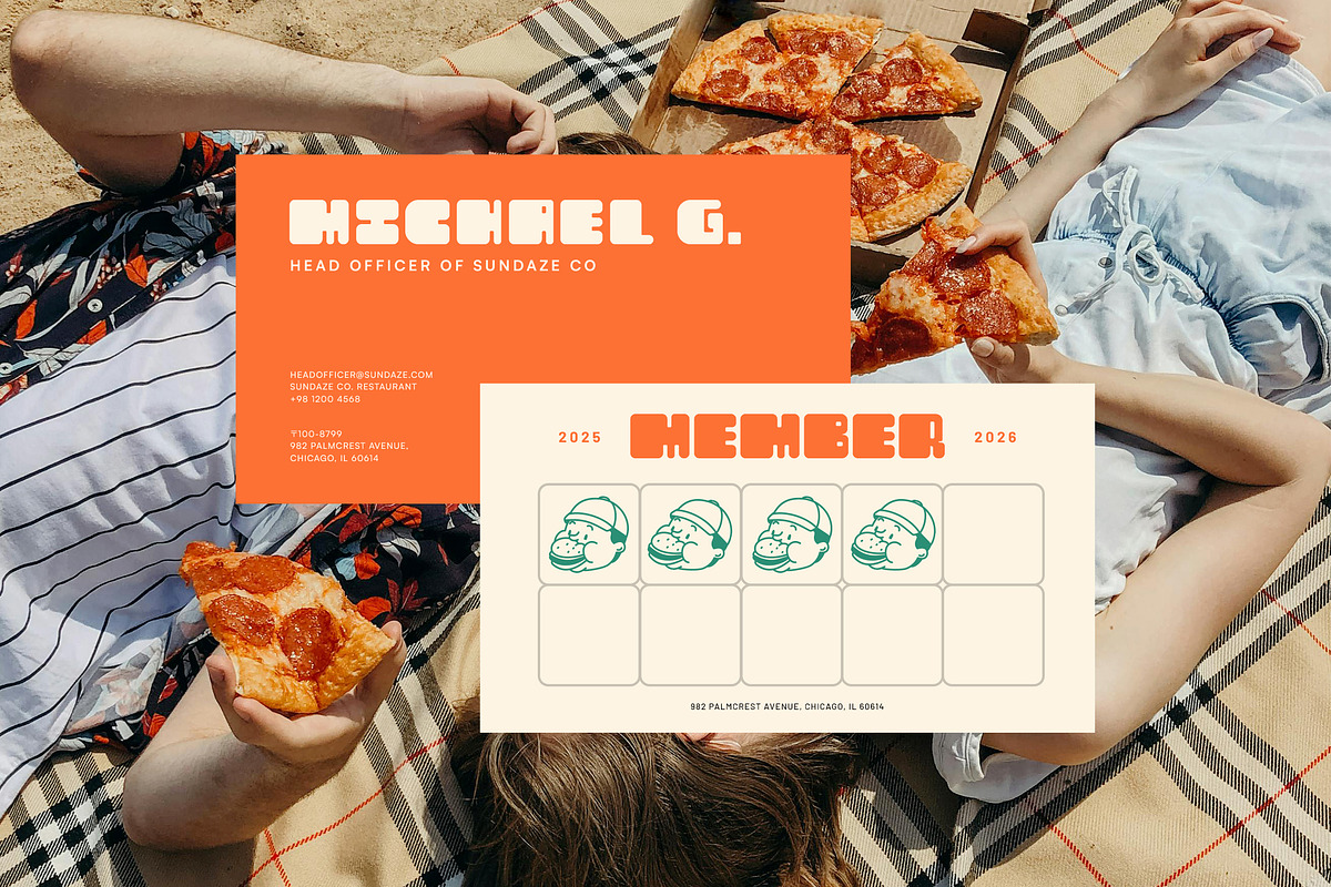 Haltime – Bold Retro Boxy Font, a Sans Serif Font by Typia Nesia (Photo 9 of 11)