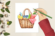 Summer Pool Party Clipart, an Illustration by Design Market (Thumbnail 5 of 5)