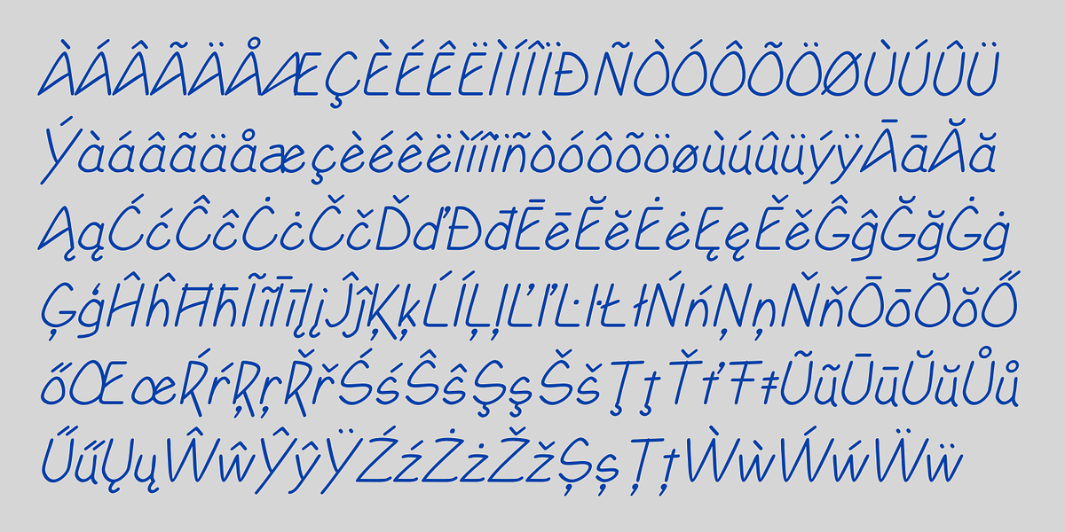 Yahosch, a Handwritten Font by Ingrimayne Type (Photo 7 of 7)