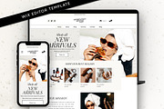 Minimal Neutral Wix Website Template, a Wix Template by Template Twist Shop (Thumbnail 1 of 10)