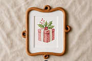Vintage Christmas Atelier Clipart, an Animal Illustration by PaintPixelCo (Thumbnail 13 of 16)