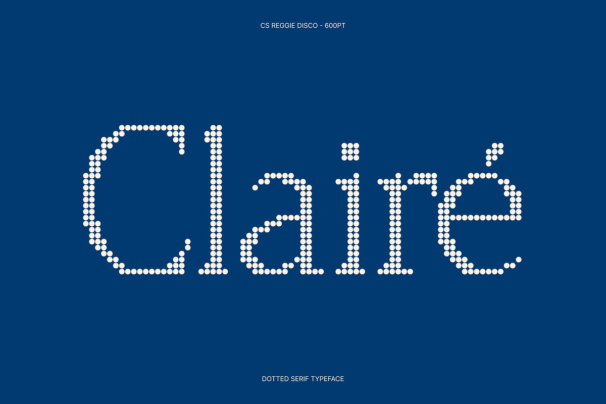 CS Reggie Disco, a Serif Font by Craft Supply Co. (Photo 2 of 8)