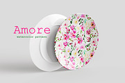 Amore - seamless floral pattern, a Pattern Graphic by Katerina Tova (Thumbnail 3 of 13)