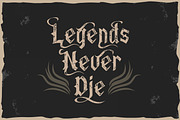 Rock'n Roll T-shirt Design, an Illustration by Fractal fonts & graphics (Thumbnail 3 of 3)