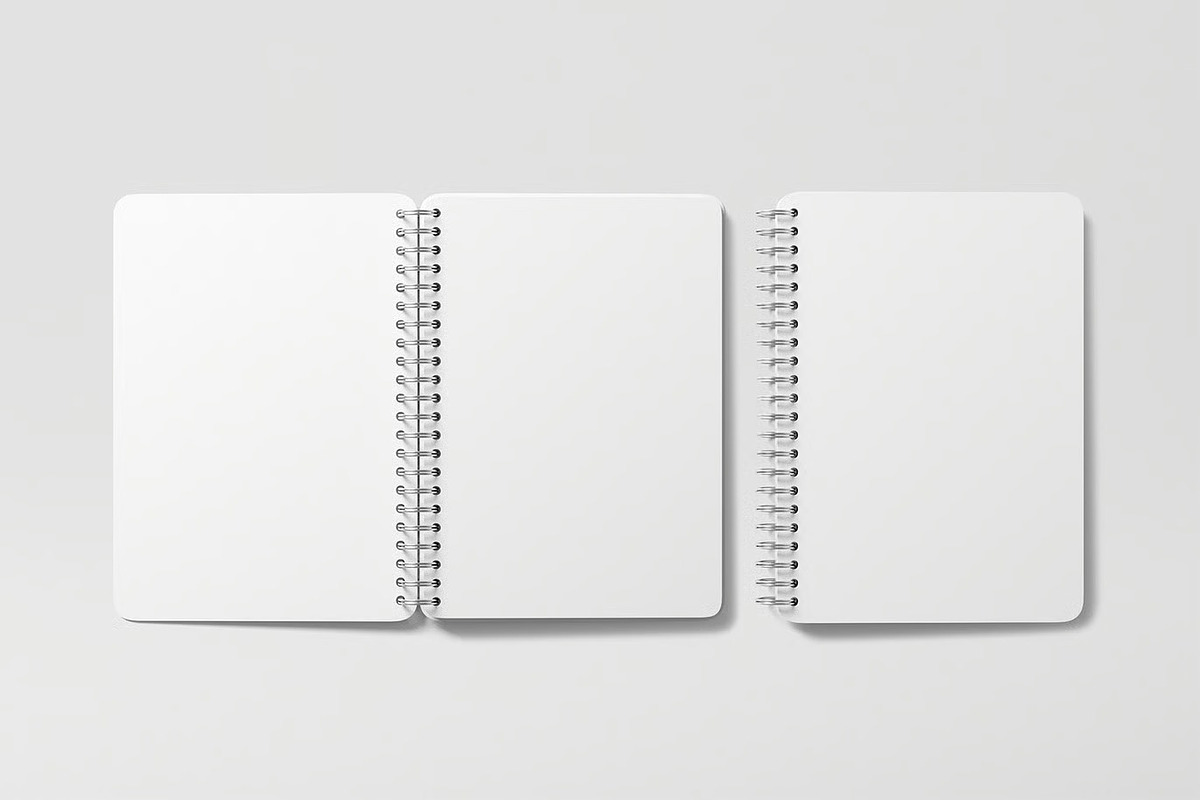 Spiral Notebook Mockup, a Product Mockup by zpackcreative (Photo 2 of 4)