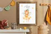 Fairy Garden Watercolor Clipart Set, an Illustration by AlineArtStore (Thumbnail 10 of 11)