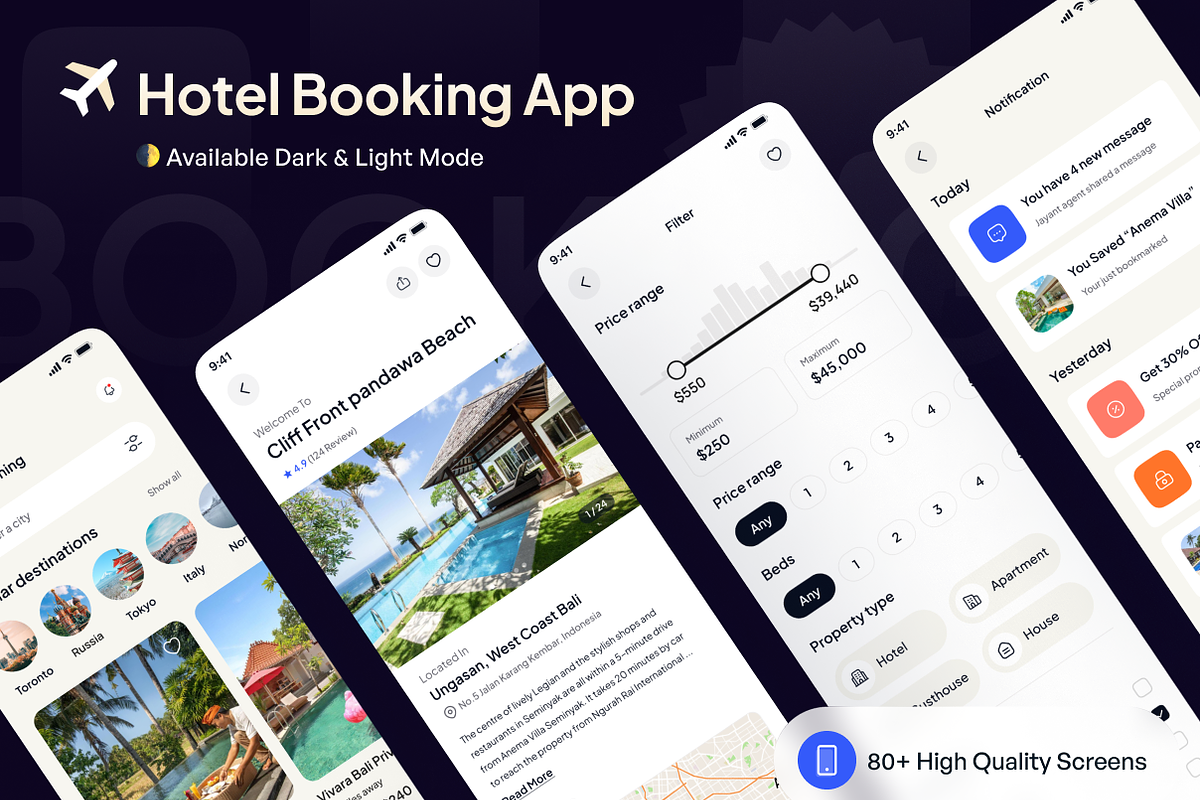Trippzen - Hotel Booking App Premium, an App Template by helloshadhin (Photo 1 of 5)