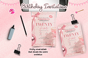 Twenty Fine Birthday Invitation, an Invitation Template by bellaROSEworkshop (Thumbnail 4 of 5)