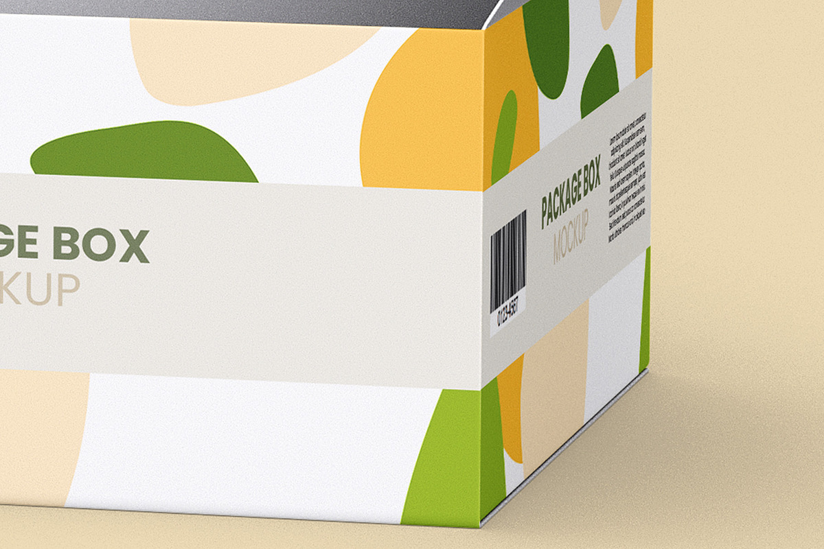 Package Box Mockup - 7 views, a Packaging Mockup by Illusiongraphic (Photo 13 of 19)