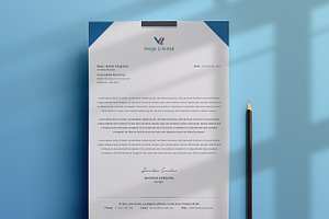 Clean Letterhead Word