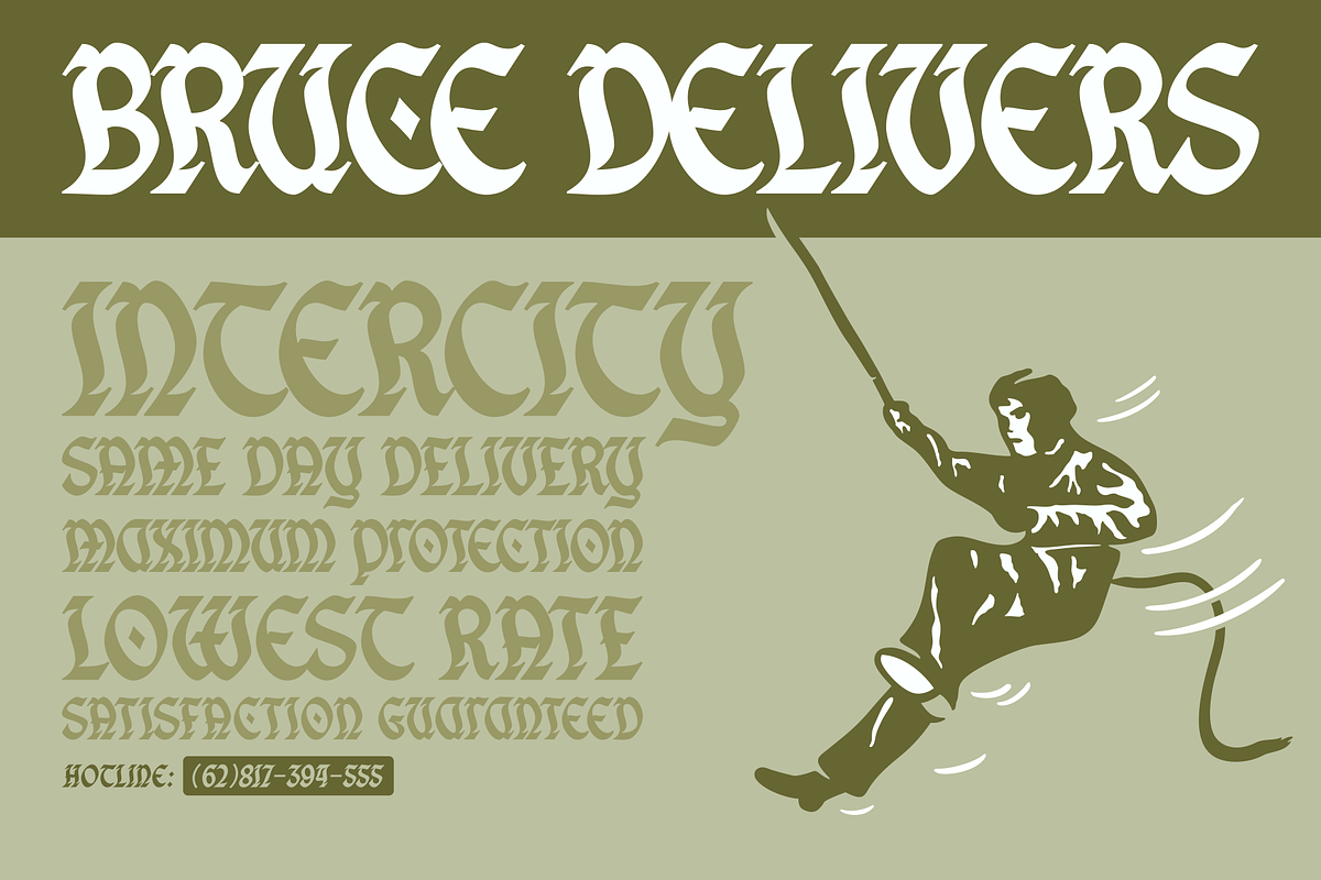 Eachtra | Modern Blackletter Font, a Blackletter Font by Twicolabs Fontdation (Photo 3 of 8)