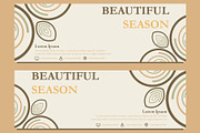 Abstract Floral Banner Template, a Marketing Template by sekitarief (Thumbnail 3 of 3)