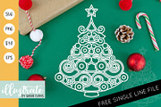 Christmas Mandala Bundle SVG Files, an Illustration by illuztrate (Thumbnail 12 of 12)